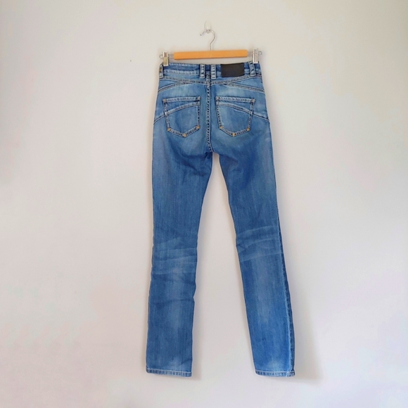 Sportmax Code Perfect Fit Jeans Straight Leg Blue Size 2 Max Mara - Picture 4 of 16